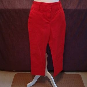 New York & Company Red Capris